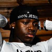 100% Jesus Performance Headband