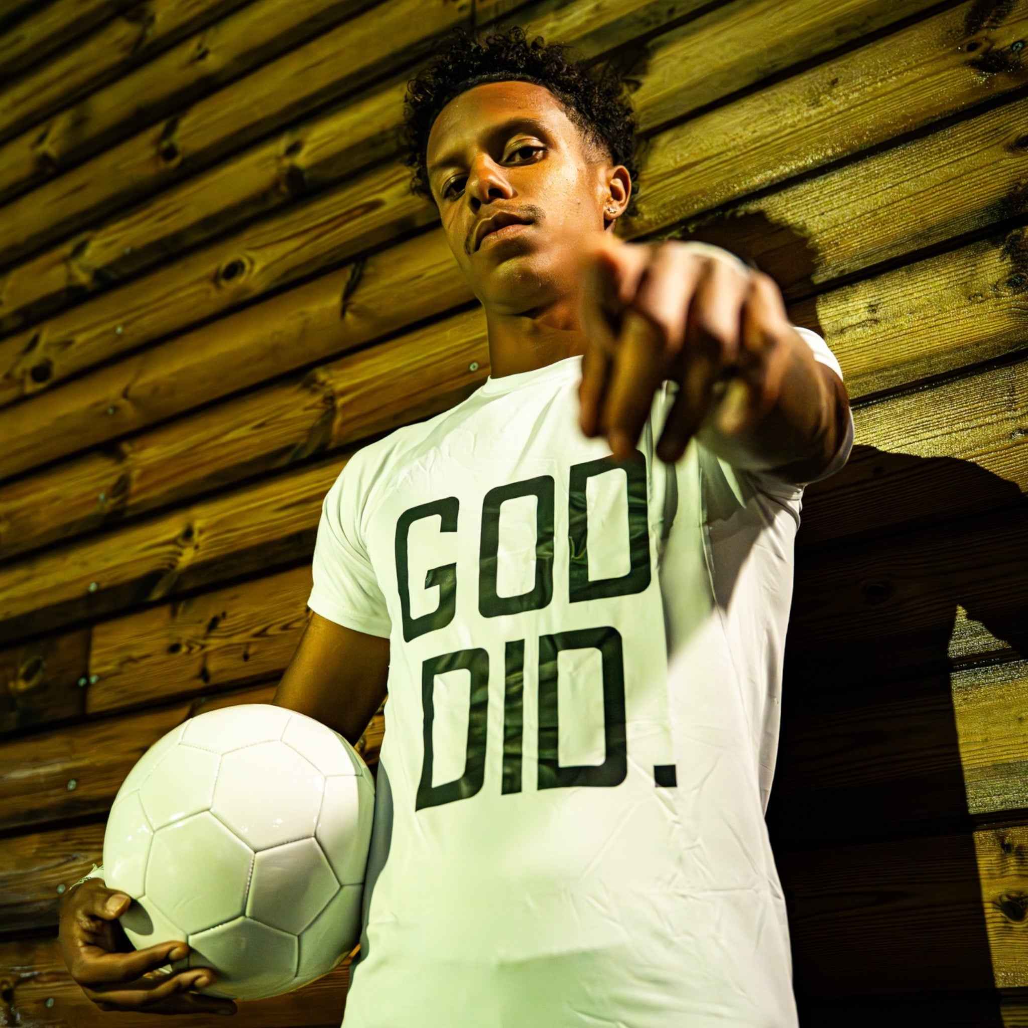 God Did. Base Layer White/Black