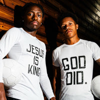 Jesus Is King Base Layer White/Black