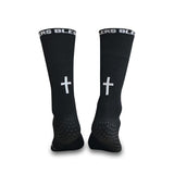 Blessin 2.0 Cross Grip socks Black/White