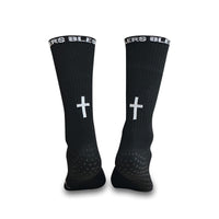 Blessin 2.0 Cross Grip socks Black/White