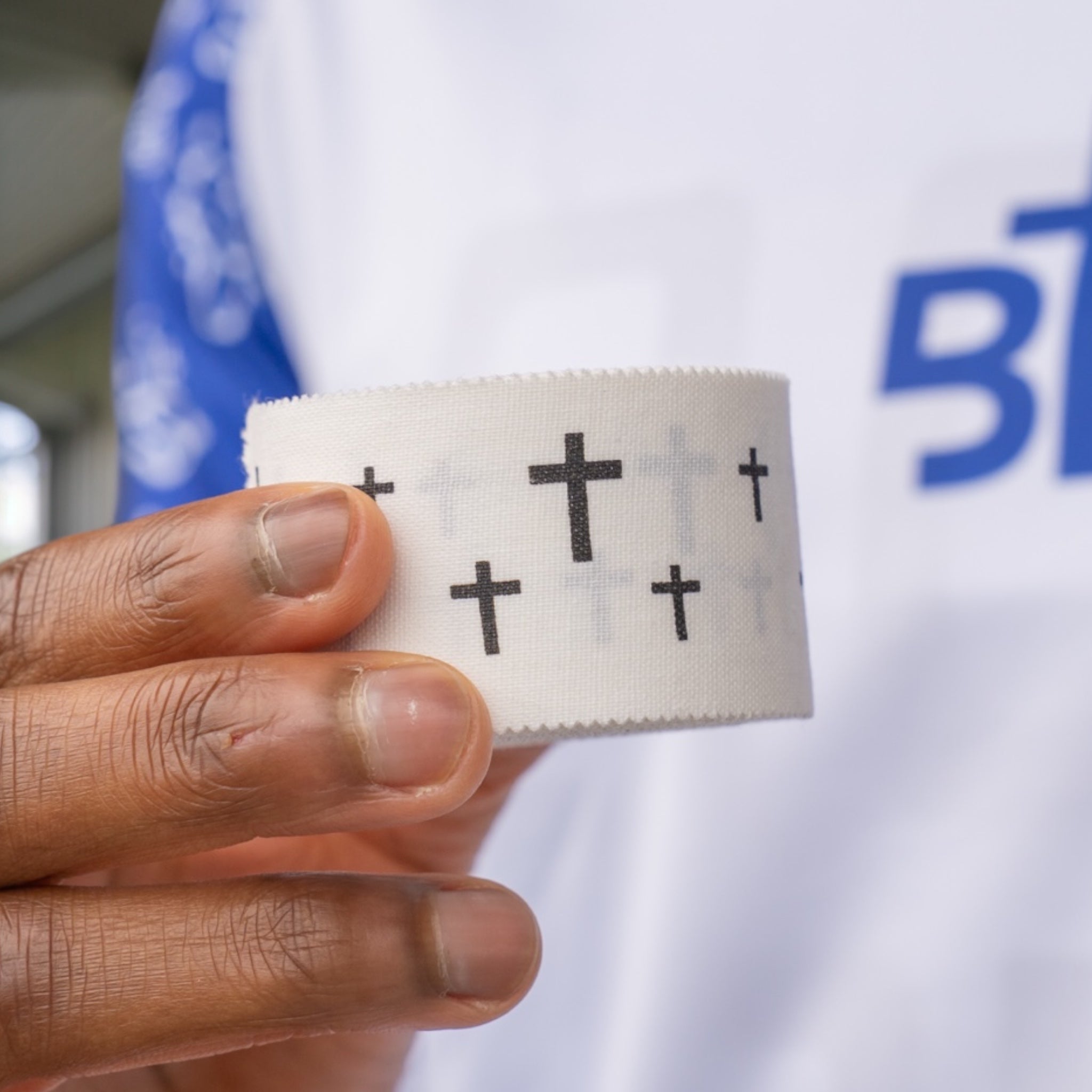 Cross Wrist Tape