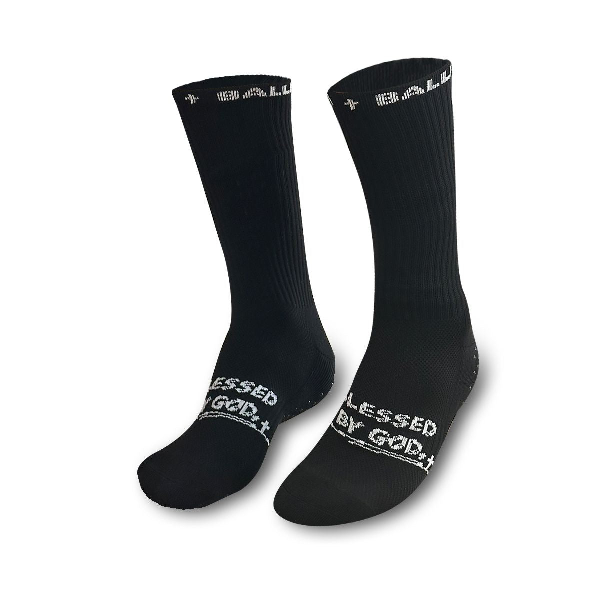 Blessin 2.0 Cross Grip socks Black/White