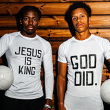 God Did. Base Layer White/Black