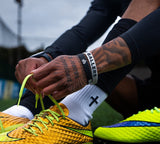 Blessin Ballers Wristband Black & White