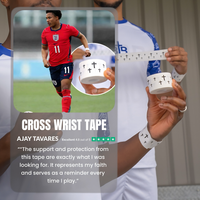Cross Wrist Tape