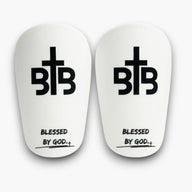 Blessin Ballers White Shinpads