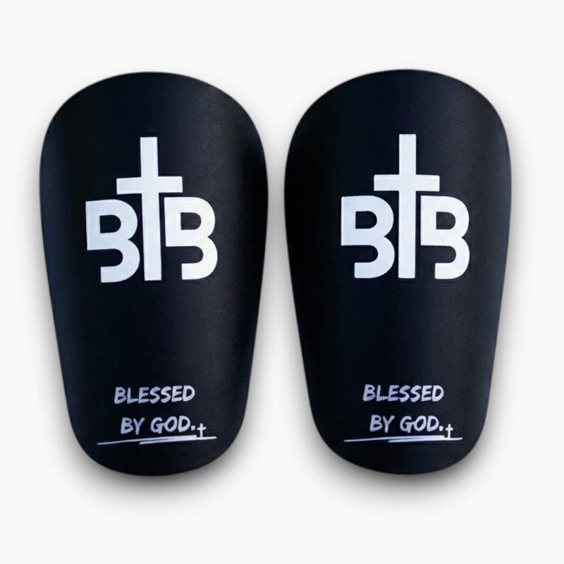 Blessin Ballers Shin Pads - Black