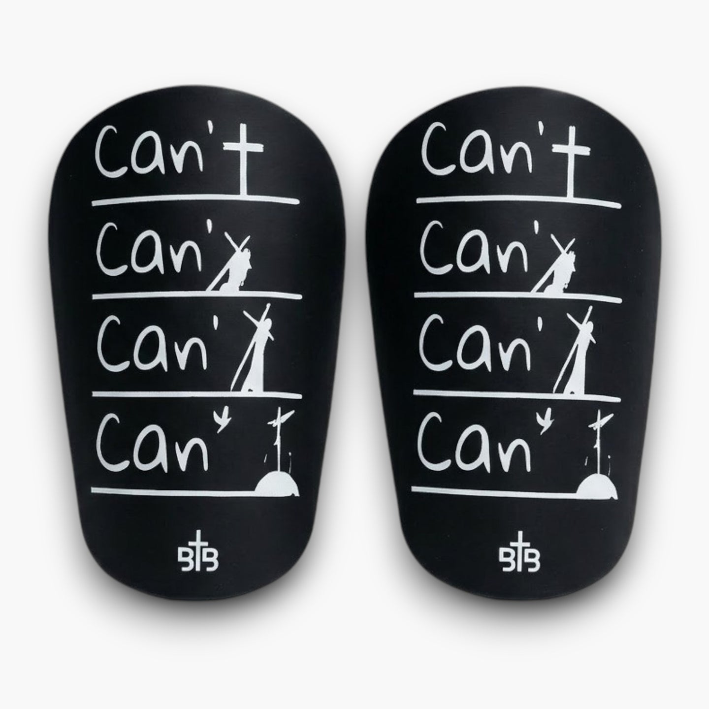 ‘Can’t Can’ Shinpads - Black