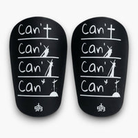 ‘Can’t Can’ Shinpads - Black