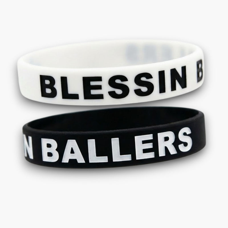 Blessin Ballers Wristbands Twin Pack