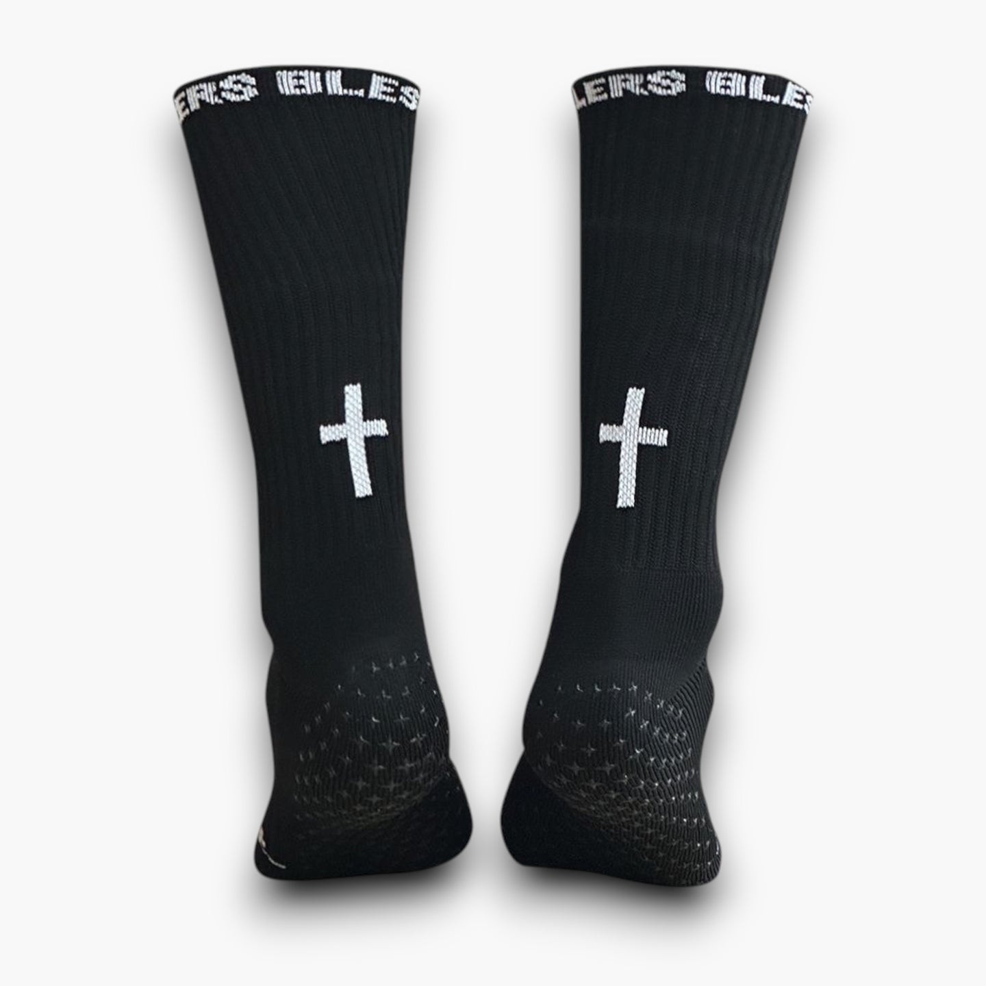 Cross Grip Socks - Black