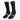 Cross Grip Socks - Black