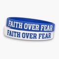 Faith Over Fear Wristbands Twin Pack