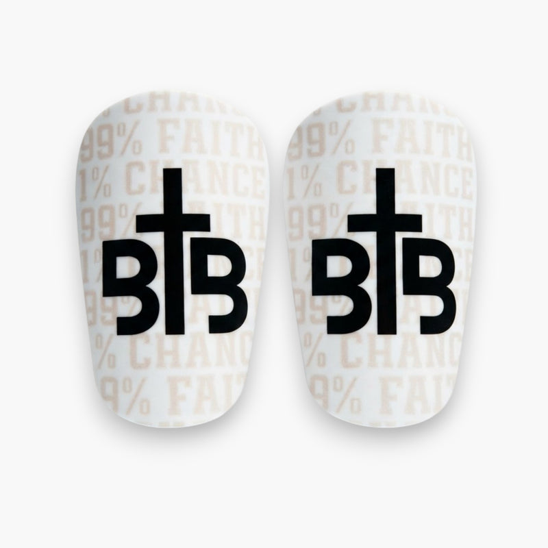 1% Chance 99% Faith Shin Pads